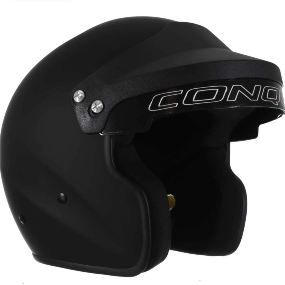 Conquer snell helmet  Size M